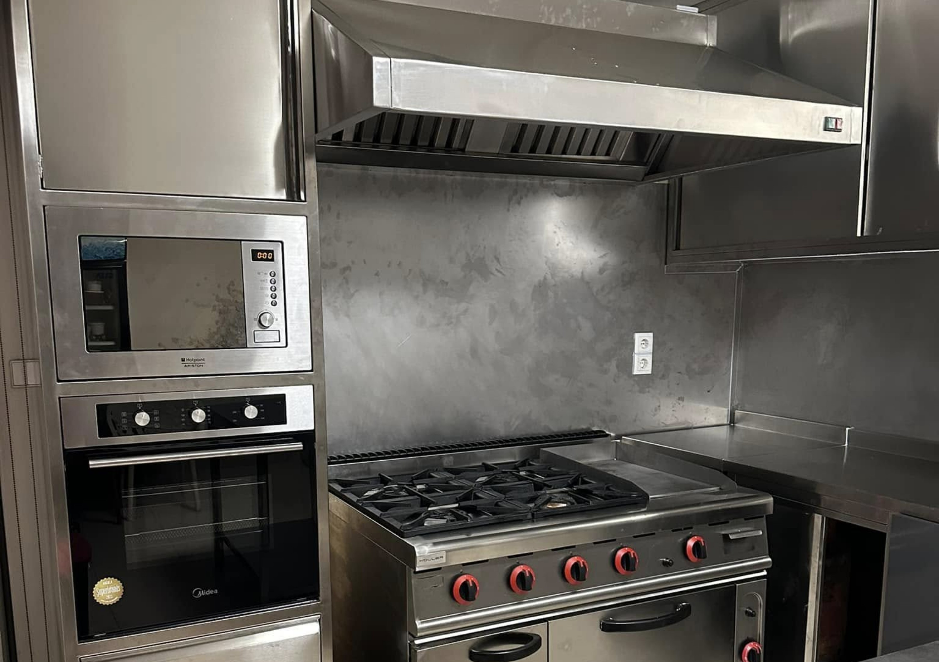 Equipamentos de cozinha industrial em inox