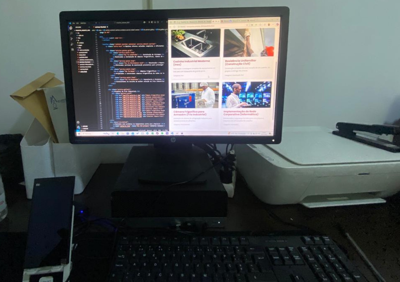 Instalação de Rede Empresarial